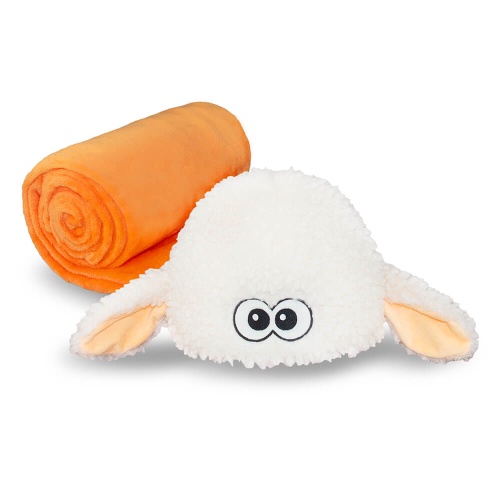 Барашек "Санни" (шапка с пледом)