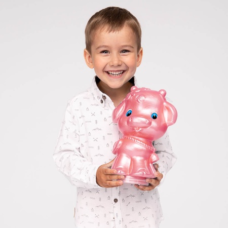 Новогодняя упаковка «Василёк» (розовый) ПБ-02р